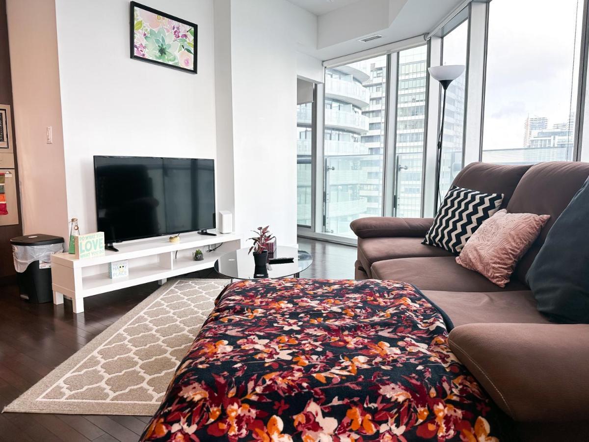 Luxury 2 Bedrooms With Lakeview Cn Tower Entertainment District Rogers Centre Toronto Ngoại thất bức ảnh